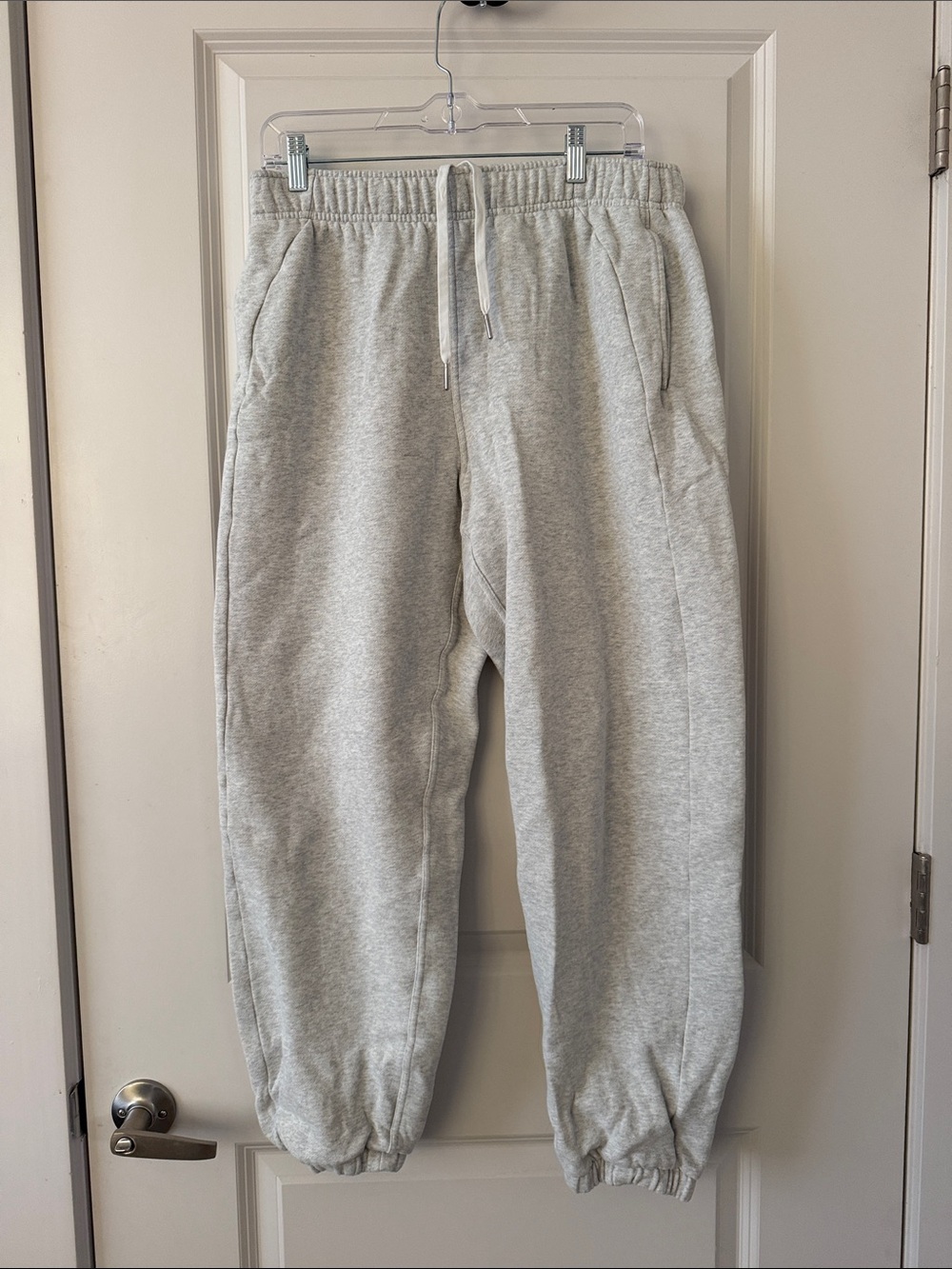 lululemon athletica Light Gray Jogger Track Pants
